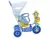 Triciclo Infantil Bel Brink com Empurrador - comprinhasonline | Facilidade e qualidade ao seu alcance
