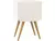 Mesa de Cabeceira Pés Palito 2 Gavetas Retrô 50 - comprar online