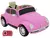 Carro Elétrico Infantil Rosa Volkswagen Beetle - comprar online