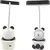 Imagem do Luminária de LED Infantil com Haste flexível Carregamento via USB Ideal Para Quartos e Mesas de Estudos (Branco)