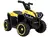 Quadriciclo Infantil Elétrico Preto e Amarelo - loja online