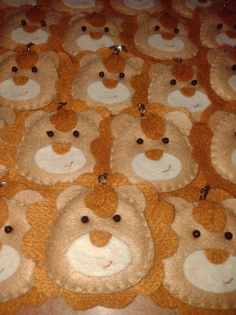 Chaveiro - Safari Feltro