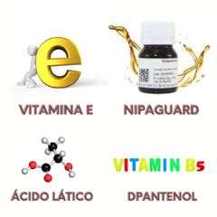 Kit ( 4 produtos ) Nipaguard + Vita E + Ácido Lático + DPantenol