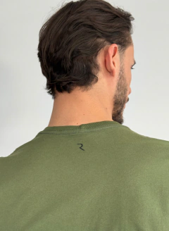 Camiseta Plastron Verde Militar - Plastron
