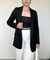 Blazer Alongado Preto na internet