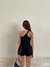 blusa regata de um ombro só | preto na internet