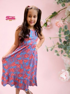 Vestido Mídi florido
