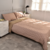 Cubrecama Blanco City Liso Reversible | King - comprar online