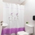 Cortina Baño Blanco City Bordada | 180 x 180