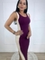 Vestido Duo - Uva/Bege - G8 Loja