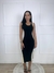 Vestido Duo - Preto/Bege na internet