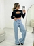 Calça Wide leg Paris na internet
