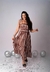 Vestido lenz Marrom - comprar online