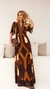 Vestido longo estampado - Bella Betty