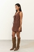Vestido suede - comprar online