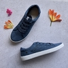 Zapatilla acordonada de lona - comprar online