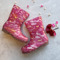 Bota de lluvia estampada - comprar online