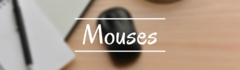 Banner da categoria Mouses 