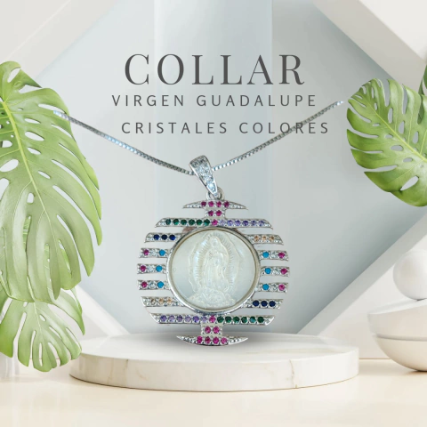 Collar virgen Guadalupe
