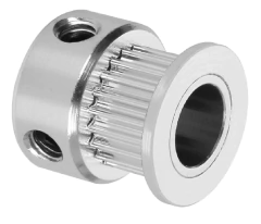 4 Polias GT2 16D F5mm + 4 metros correia 6mm alma aço branca na internet