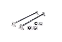 Pack 4 SCS20UU 4 SK20 2 Eixos 20x300mm cromado temperado H6 na internet