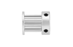 Pack 2 Polias GT2 20 dentes furo 5mm para correia largura 10mm - Tecno Cycle