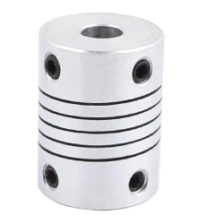 Pack 4 Acoplamento flexível furos 8x8mm torque 10Kgf.cm externo 19/25mm na internet