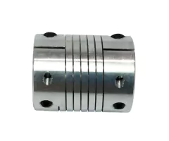 Acoplamento flexível furos 8x8mm torque 20Kgf.cm externo 25/30mm - Tecno Cycle