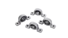 Pack 4 KP08 Mancal rolamento auto compensador interno 8mm