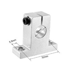 Pack 4 SK12 Suporte em Alumínio para eixo 12mm - comprar online