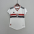 Camisa São Paulo home 22/23 Torcedora - Feminina - Branca e Vermelha