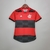 Camisa Flamengo I 2122 Torcedor Adidas Feminina - Preto e Vermelho