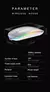 Imagem do Mouse Bluetooth Wireless Mouse Carregamento Type-C Durabilidade estendida 90d Ergonômico