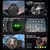 Smartwatch militar à prova d'água para homens, tela HD, lanterna, monitoramento na internet