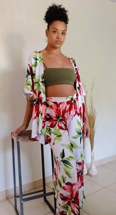 Conjunto Brisa Serena Kimono + Calça
