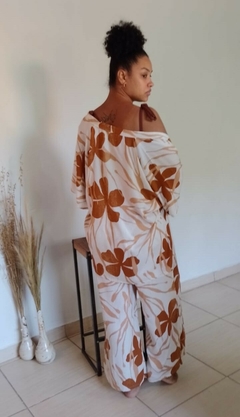 Conjunto Flor de Areia kimono + calça na internet