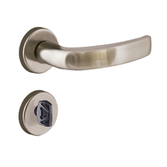 Fechadura Banheiro Galaxy Roseta 40mm Bronze Latonado Alianca