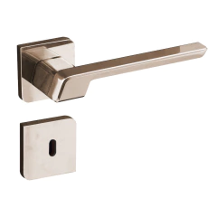 Fechadura Vega Roseta Bronze Latonado Interna S40mm Aliança