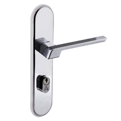 Fechadura Vega Espelho Cromada Externa S40mm Aliança