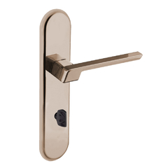 Fechadura Vega Espelho Bronze L Banheiro S40mm Aliança