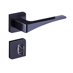 Fechadura Maxx Roseta Banheiro S40mm Preto F Aliança