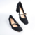 Scarpin Mary Jane Nobuck - 440744086