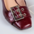 Sandália Chanel Verniz Marsala - 443044074 - Grifis Calçados | Sinta o Conforto, Brilhe com Estilo.