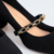 Scarpin Mary Jane Nobuck - 440744086 - Grifis Calçados | Sinta o Conforto, Brilhe com Estilo.