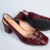 Sandália Chanel Verniz Marsala - 443044074