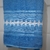 Toalha de Banho Azul Royal com Bordado Vagonite Branco