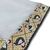 Cobre Alimento em Voal com Barrado Duplo 65 x 65 cm - Galinhas - loja online