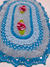 Tapete Azul com Rosas na internet