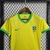 Camisa + Shorts Infantil Seleção Brasileira - Amarela - Boxx Shop 