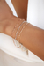 Pulseira Lisa com Bolinhas